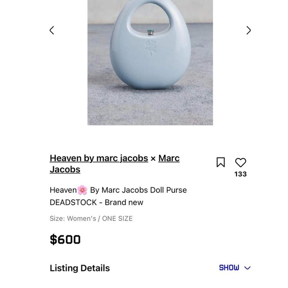 PRICE FIRM Heaven by Marc Jacobs Dolly Bag - Picture 4 of 8